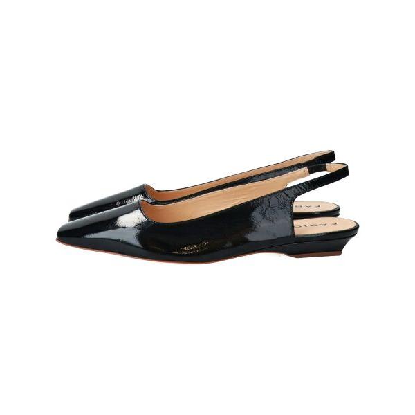 INTER-CHAUSSURES / インター ショシュール 【FABIO RUSCONI】スクエアトウバックバンドパンプス_3