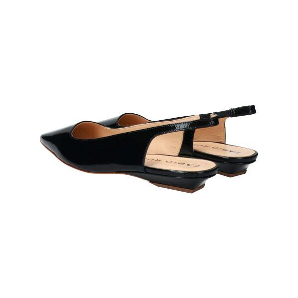 INTER-CHAUSSURES / インター ショシュール 【FABIO RUSCONI】スクエアトウバックバンドパンプス_4