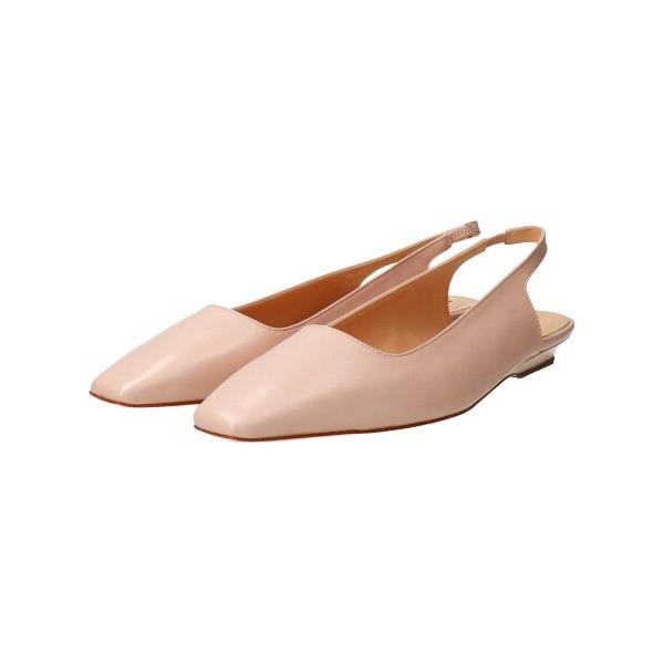 INTER-CHAUSSURES / インター ショシュール 【FABIO RUSCONI】スクエアトウバックバンドパンプス_9