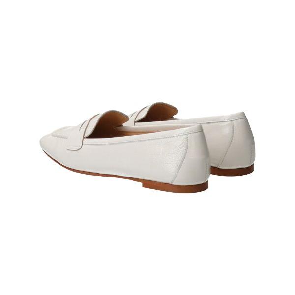 INTER-CHAUSSURES / インター ショシュール 【FABIO RUSCONI】スクエアトウサケットフラットローファー_11