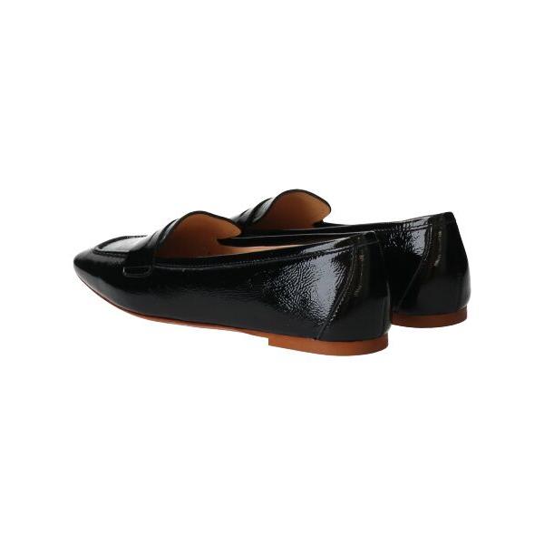INTER-CHAUSSURES / インター ショシュール 【FABIO RUSCONI】スクエアトウサケットフラットローファー_4