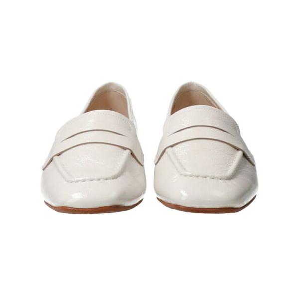INTER-CHAUSSURES / インター ショシュール 【FABIO RUSCONI】スクエアトウサケットフラットローファー_8