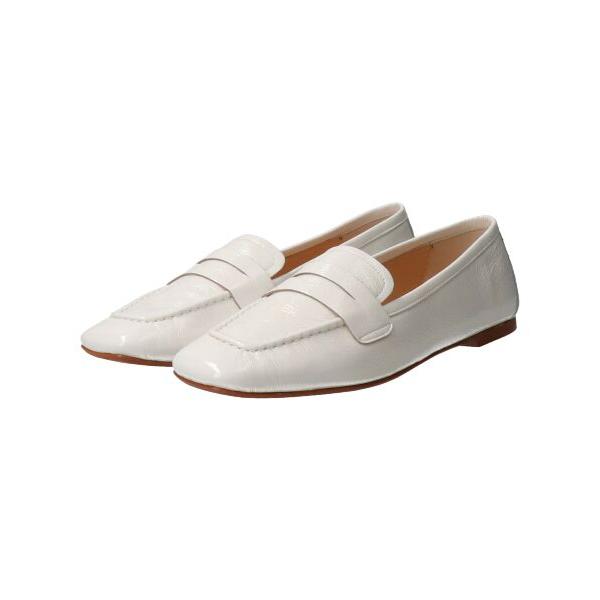 INTER-CHAUSSURES / インター ショシュール 【FABIO RUSCONI】スクエアトウサケットフラットローファー_9