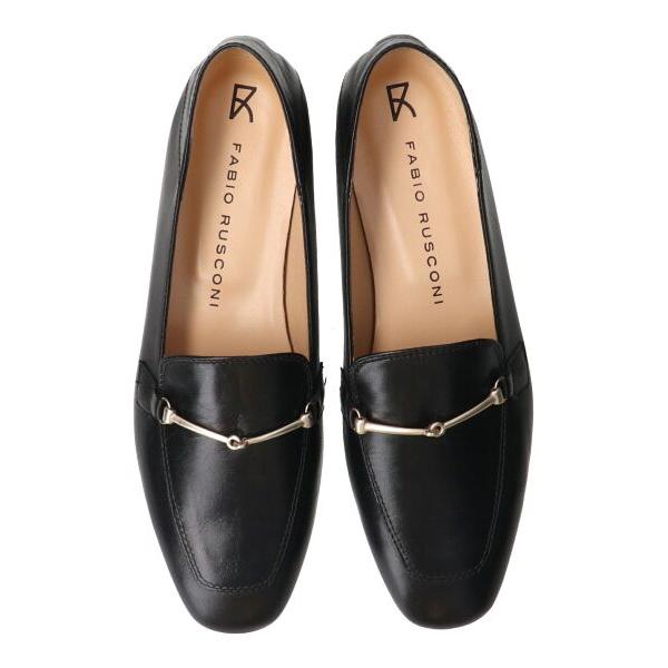 INTER-CHAUSSURES / インター ショシュール 【FABIO RUSCONI】バブーシュビットローファー_4