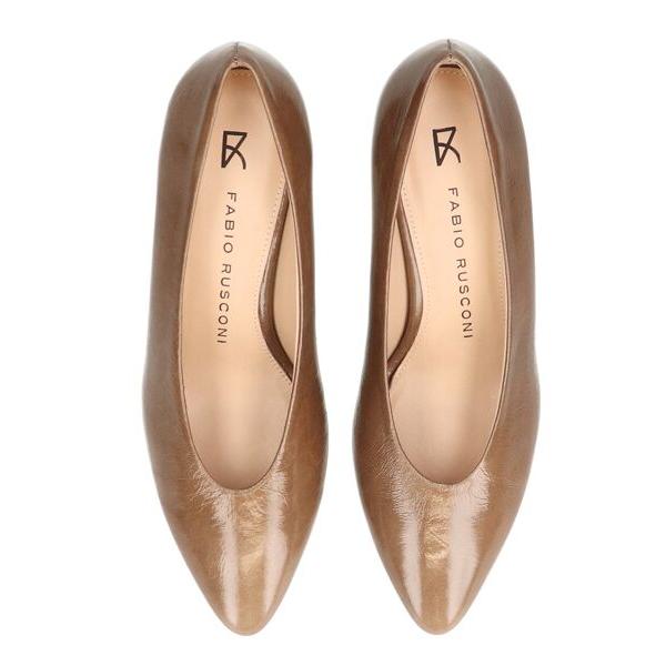 INTER-CHAUSSURES / インター ショシュール 【FABIO RUSCONI】コーンヒールポインテッドトウパンプス_17