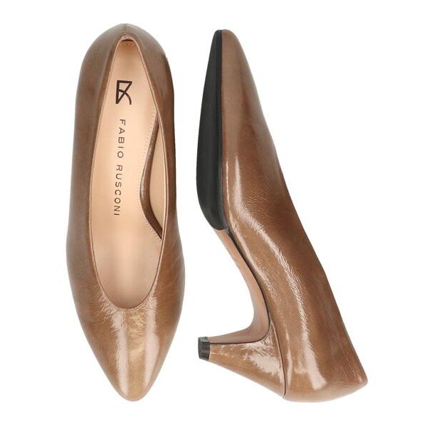 INTER-CHAUSSURES / インター ショシュール 【FABIO RUSCONI】コーンヒールポインテッドトウパンプス_18
