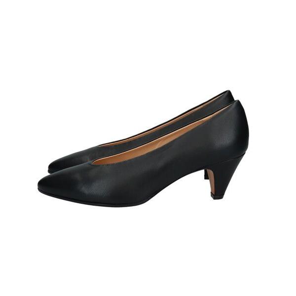 INTER-CHAUSSURES / インター ショシュール 【FABIO RUSCONI】コーンヒールポインテッドトウパンプス_1