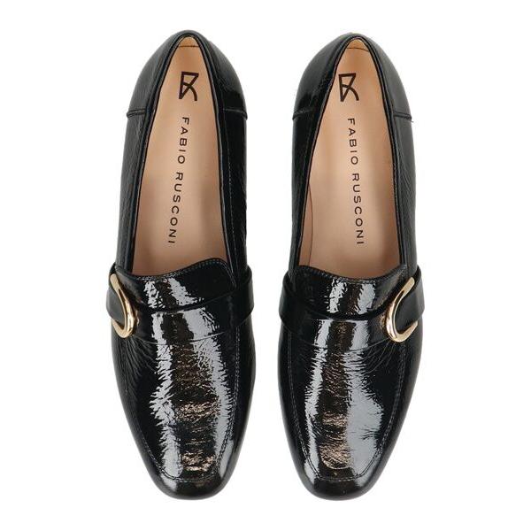 INTER-CHAUSSURES / インター ショシュール 【FABIO RUSCONI】スクエアトウバックルローファー_13