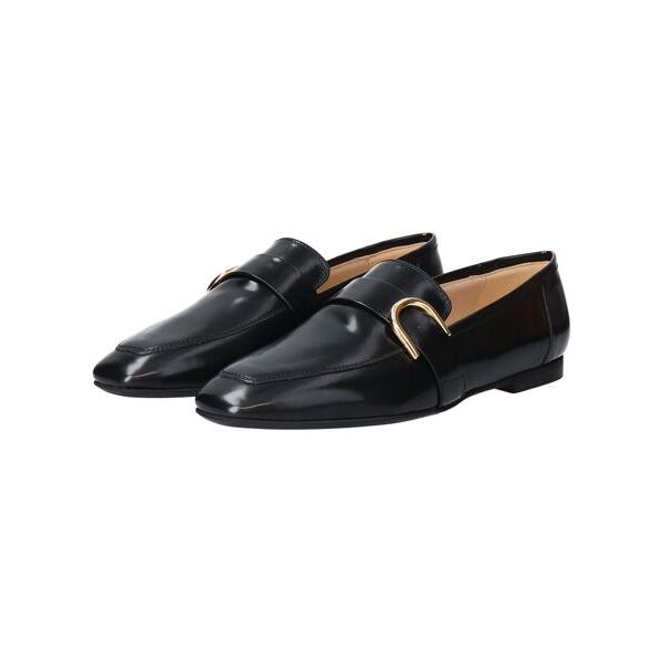 INTER-CHAUSSURES / インター ショシュール 【FABIO RUSCONI】スクエアトウバックルローファー_1