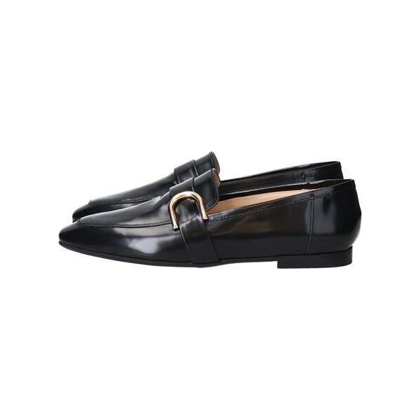 INTER-CHAUSSURES / インター ショシュール 【FABIO RUSCONI】スクエアトウバックルローファー_2