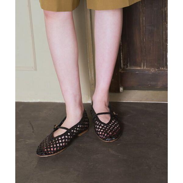 INTER-CHAUSSURES / インター ショシュール 【FABIO RUSCONI】メッシュメリージェーンシューズ_8