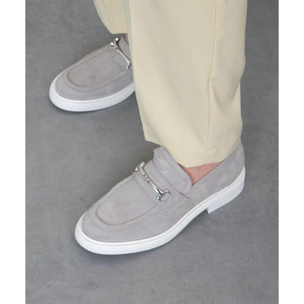INTER-CHAUSSURES / インター ショシュール 【LUCA GROSSI】ラウンドトウレザービットローファー_11