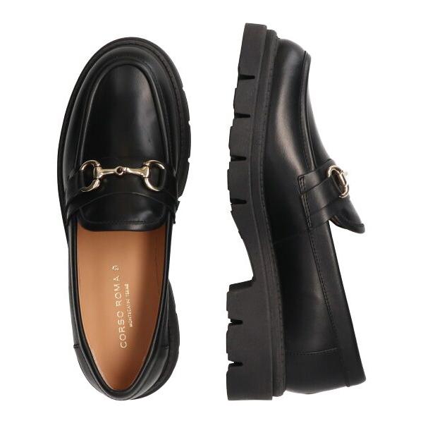 CORSO ROMA9 コルソローマ トラックソール ビット ローファー 38 コルソローマ ノーヴェ CORSO ROMA 9 トラックソールビット