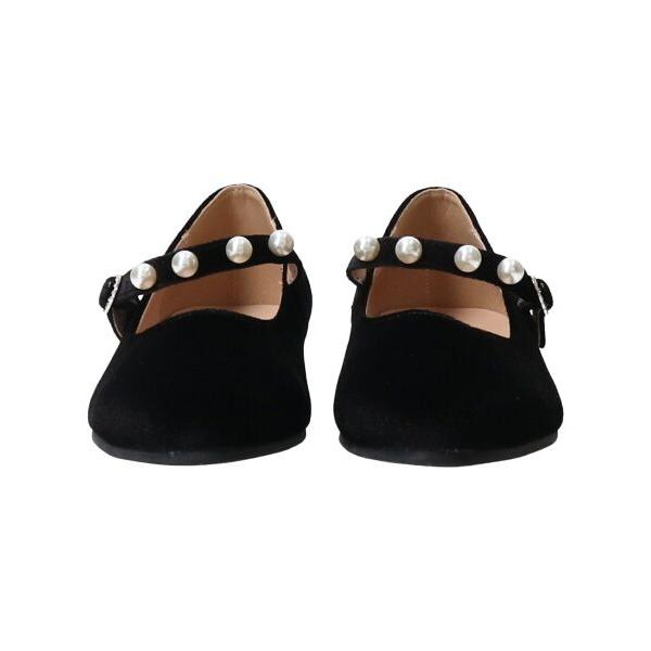 サンリオ新店推荐 大人気Bridget Birkin / ブリジットバーキン 【BRIDGET BIRKIN】パールストラップメリージェーンパンプス 調整可能