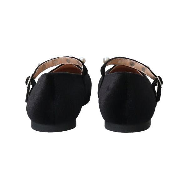 サンリオ新店推荐 大人気Bridget Birkin / ブリジットバーキン 【BRIDGET BIRKIN】パールストラップメリージェーンパンプス 調整可能