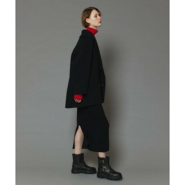 allureville / アルアバイル リバーショールカラーミドル丈コート