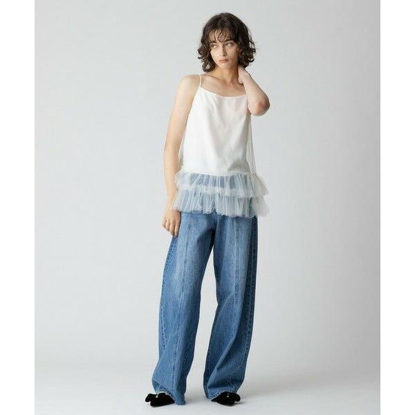 allureville（アルアバイル） ラインデニムパンツ : タカシマヤ