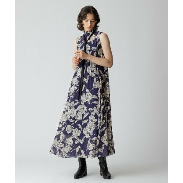 allureville アルアバイル　スイサイフラワードルマンスリーブワンピース allureville（アルアバイル） ワンピース ドルマンリボンワンピース