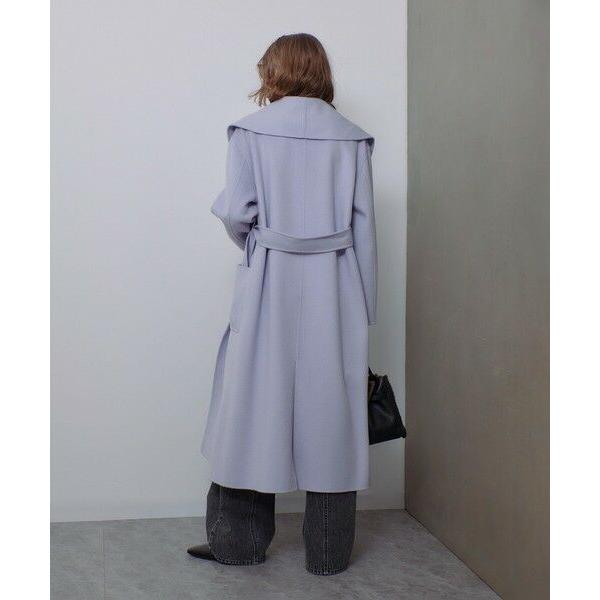allureville（アルアバイル） カシミヤ混リバービックショールコート
