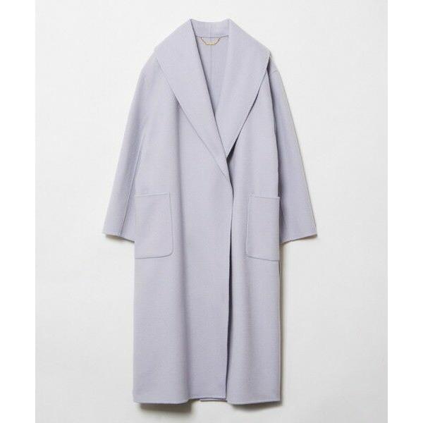 allureville（アルアバイル） カシミヤ混リバービックショールコート