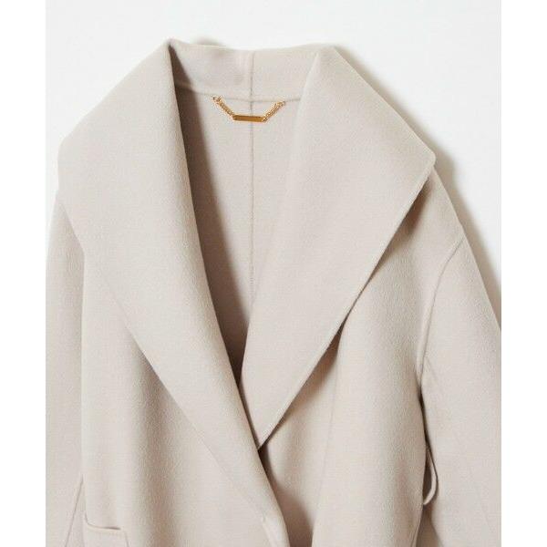 allureville（アルアバイル） カシミヤ混リバービックショールコート