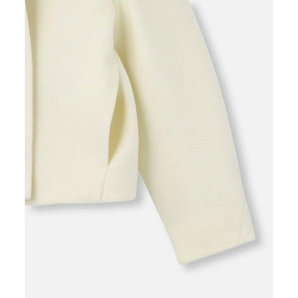 allureville / アルアバイル ダブルビーバーノーカラージャケット