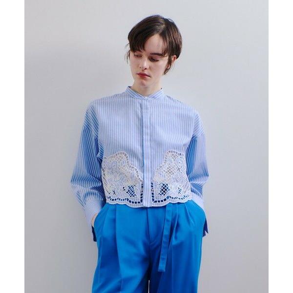 allureville アルアバイル⭐︎エンブロイダリーポイントシャツ エンブロイダリーポイントシャツ|allureville OFFICIAL SITE