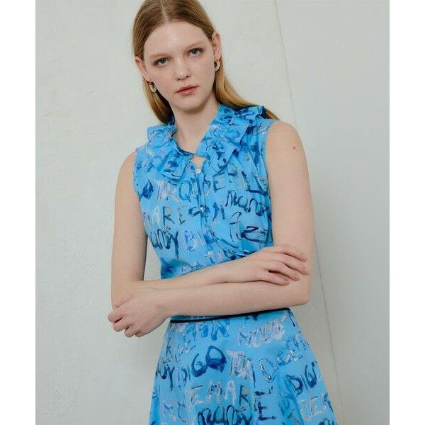 allureville（アルアバイル） PONTOGLIOフリルカラーブラウス