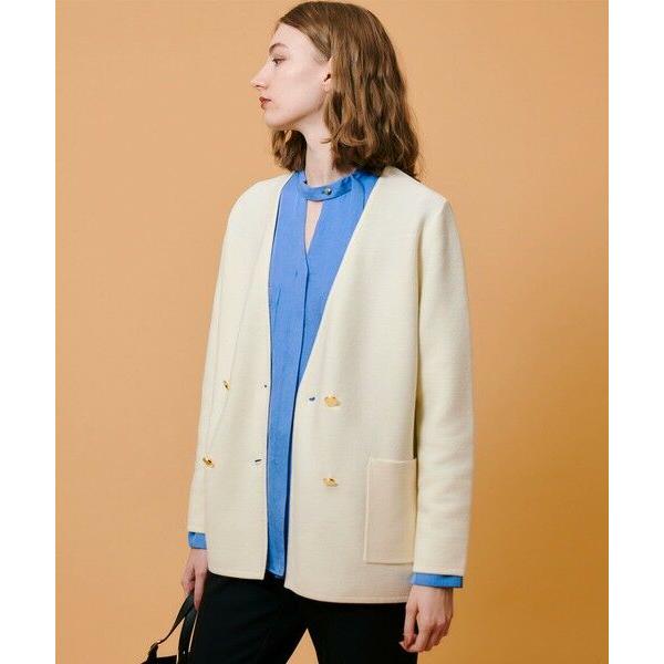 allureville（アルアバイル） セミダブルガーターニットジャケット