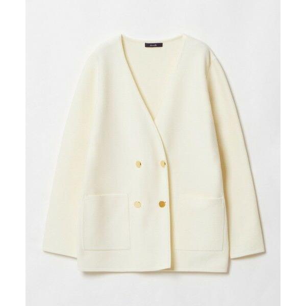 allureville / アルアバイル セミダブルガーターニットジャケット