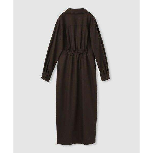 allureville（アルアバイル） ウールポリカシュクール風ワンピース