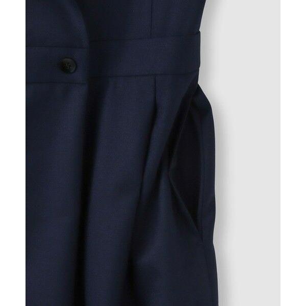 allureville（アルアバイル） ウールポリカシュクール風ワンピース