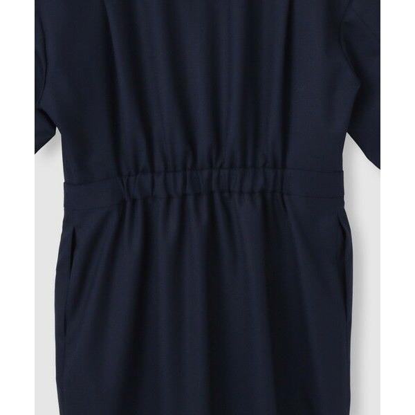 allureville（アルアバイル） ウールポリカシュクール風ワンピース