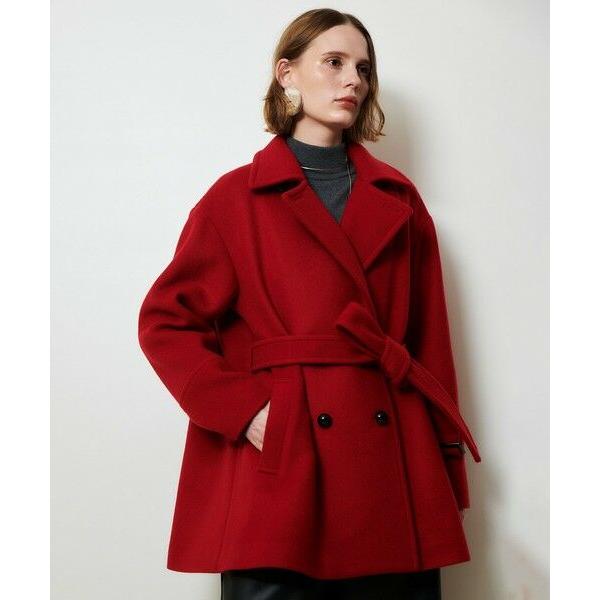 allureville（アルアバイル） パイルメルトンデザインPコート