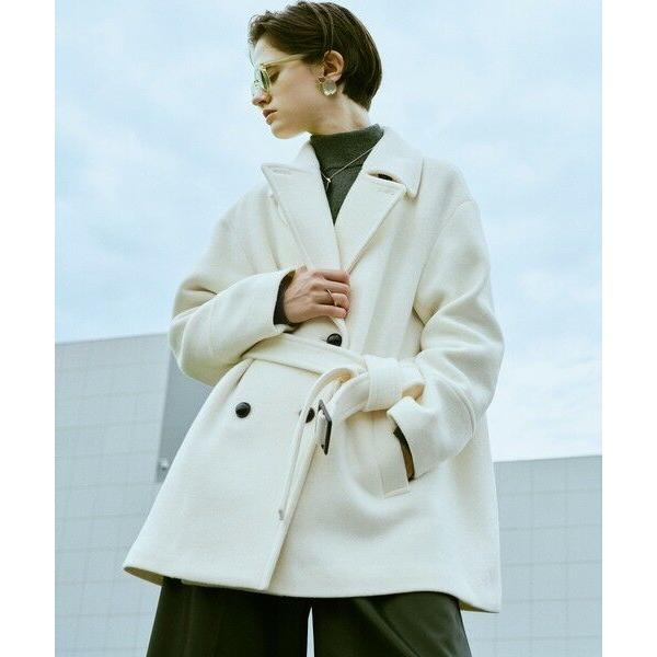 allureville（アルアバイル） パイルメルトンデザインPコート