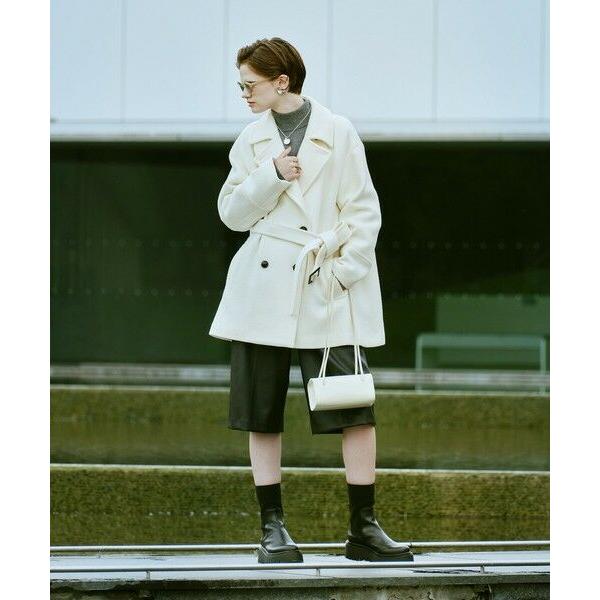 allureville（アルアバイル） パイルメルトンデザインPコート