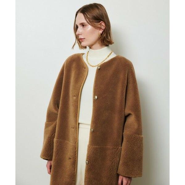 allureville（アルアバイル） ツーブロッキングボアコート