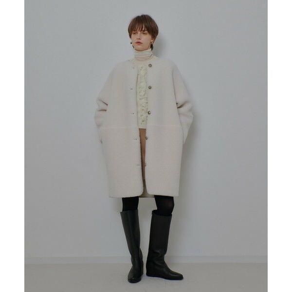 アルアバイル　ボアコート　美品♡ allureville（アルアバイル） ツーブロッキングボアコート