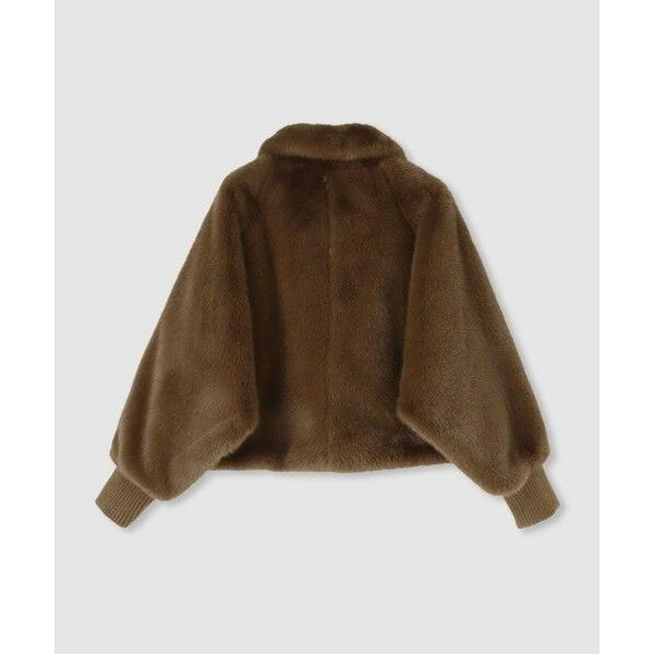 アルアバイル　ルルウィルビー フェイクミンクファーブルゾン フェイクミンクファーフーディーブルゾン|allureville OFFICIAL SITE