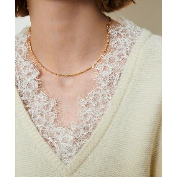 allureville（アルアバイル） レースドッキングプルオーバー