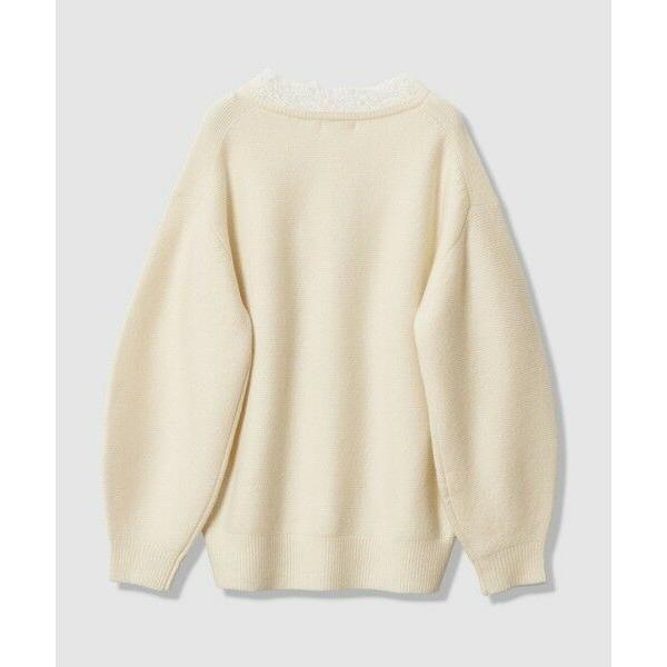 allureville（アルアバイル） レースドッキングプルオーバー