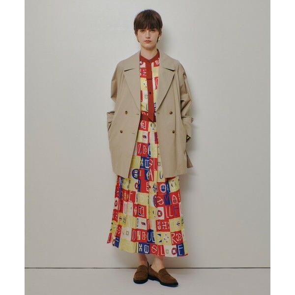 allureville / アルアバイル オーバーサイズショートトレンチコートの画像