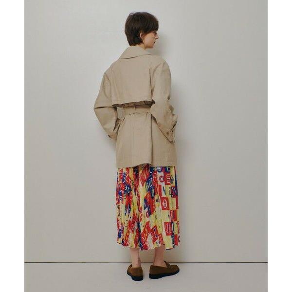 allureville / アルアバイル オーバーサイズショートトレンチコートの画像