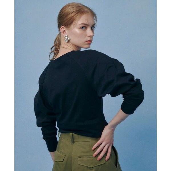 allureville / アルアバイル 【LOULOU WILLOUGHBY】シルバイオポンチデザインスリーブプルオーバーの画像