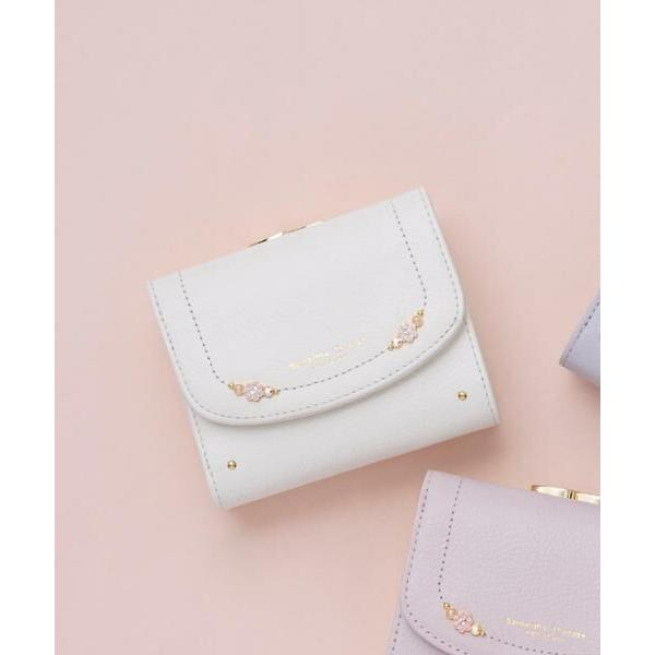 Samantha Thavasa Petit Choice / サマンサタバサプチチョイス フラワーパール 折財布
