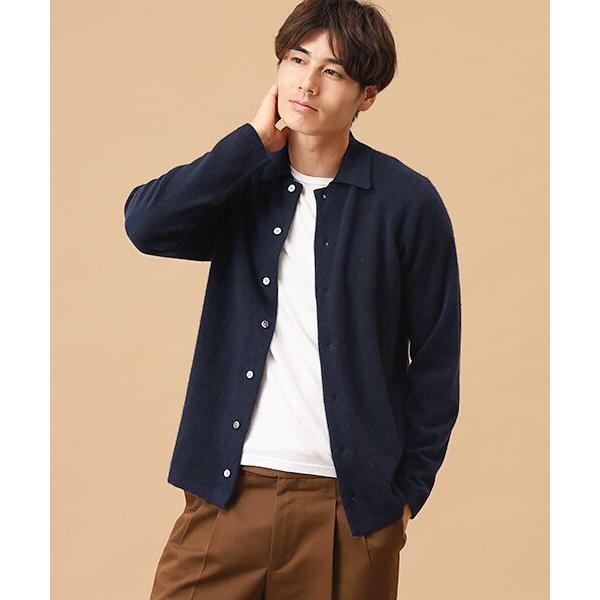 TAKASHIMAYA CASHMERE(レディース、メンズ) / タカシマヤカシミヤ(レディース、メンズ) カシミヤ ニットオーバーシャツ【S/M/L】
