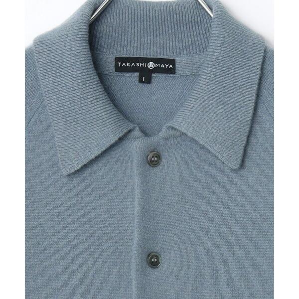 TAKASHIMAYA CASHMERE(レディース、メンズ) / タカシマヤカシミヤ(レディース、メンズ) カシミヤ ニットオーバーシャツ【S/M/L】