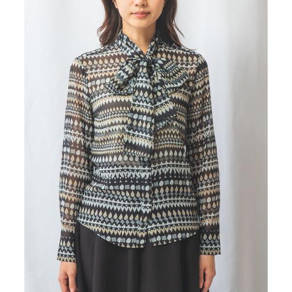 NARACAMICIE（ナラカミーチェ） 【NARACAMICIE】トランプ柄シフォン 