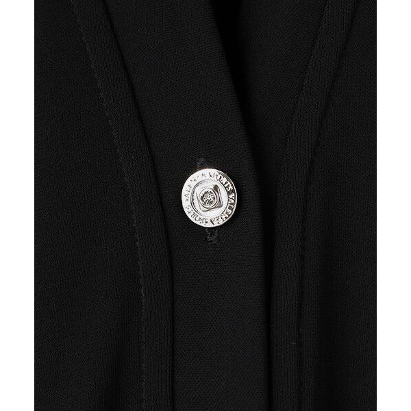 バレンザ　  VALENZA  カットソー素材カーディガン VALENZA VALENZA / バレンザ 【日本製】7分袖 Vネックカーディガン