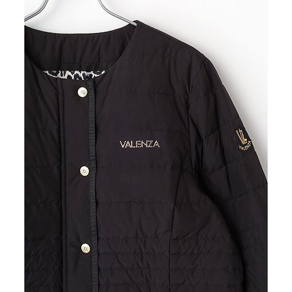 VALENZA VALENZA / バレンザ ノーカラー ダウンジャケット